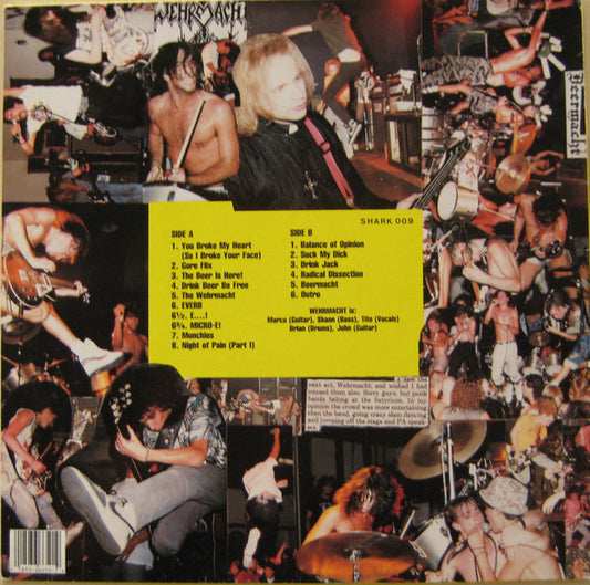 Wehrmacht : Biērmächt (LP, Album, Red)
