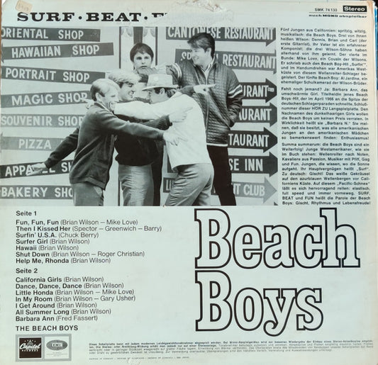 The Beach Boys - Surf Beat Fun (LP) (Very Good (VG)) - Skanderborg Vinyl