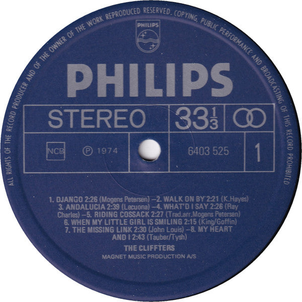The Cliffters : Pop Før (LP, Comp)