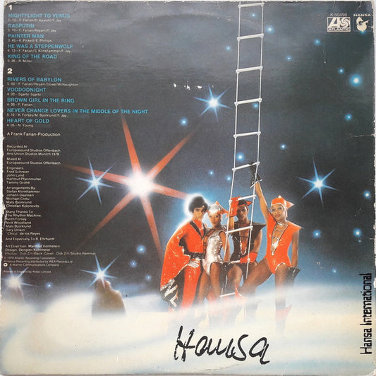 Boney M. : Nightflight To Venus (LP, Album, Pic)