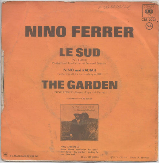 Nino Ferrer : Le Sud (7", Single)