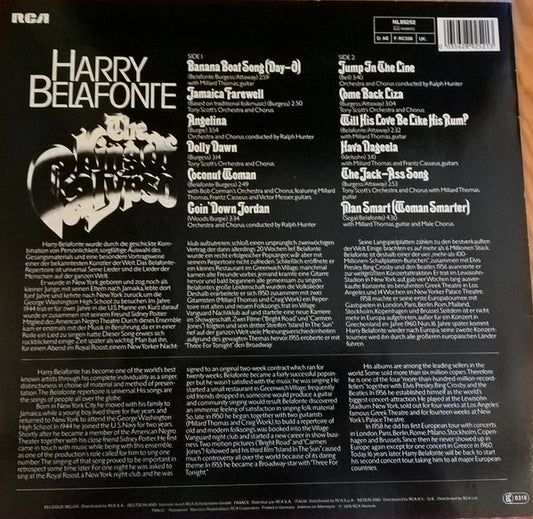 Harry Belafonte : The King Of Calypso (LP, Comp, RE)