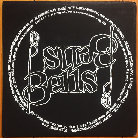 Albert Ayler : Bells (LP, S/Sided, Album, Mono, Cle)