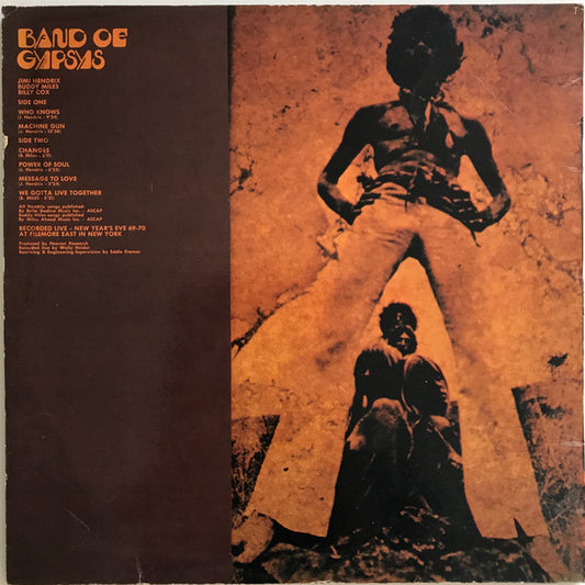 Jimi Hendrix : Band Of Gypsys (LP, Album)