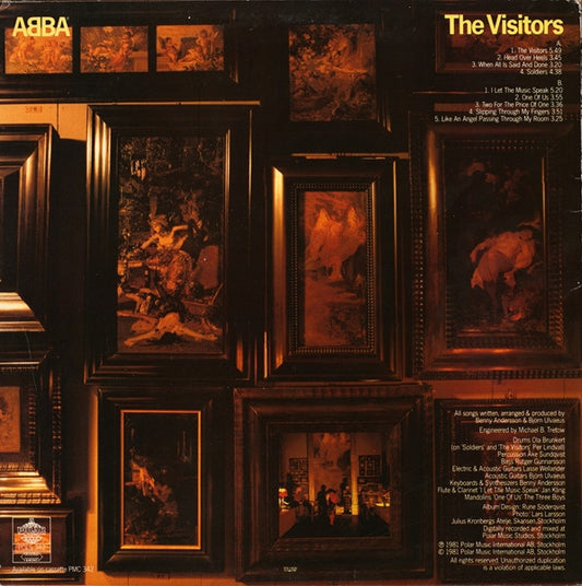 ABBA - The Visitors (LP) (Very Good (VG)) - Skanderborg Vinyl