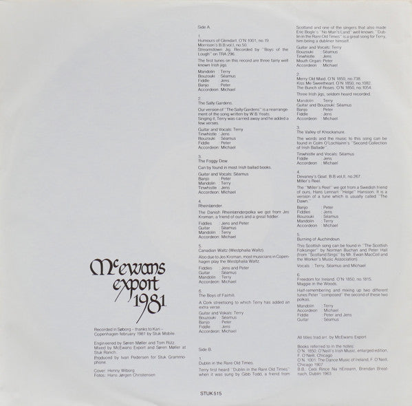 McEwan's Export : 1981 (LP, Album)