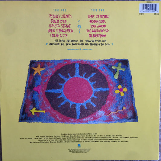 Temple Of The Dog : Temple Of The Dog (LP, Album)