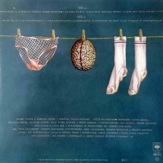 Jomfru Ane Band : Bag Din Ryg (LP, Album)