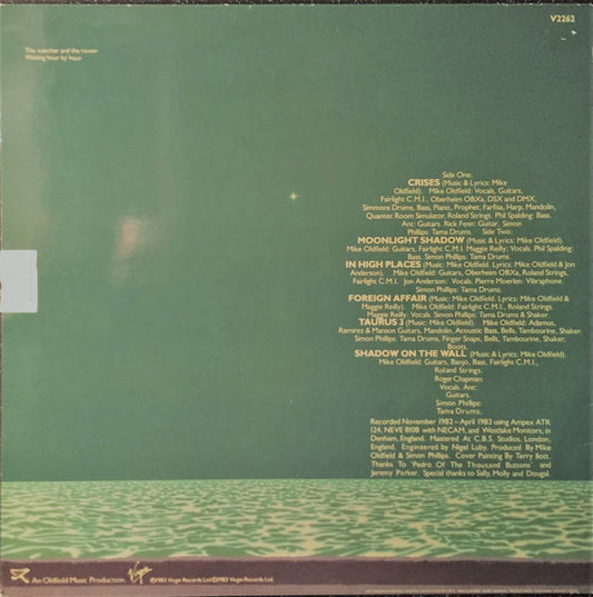 Mike Oldfield : Crises (LP, Album)