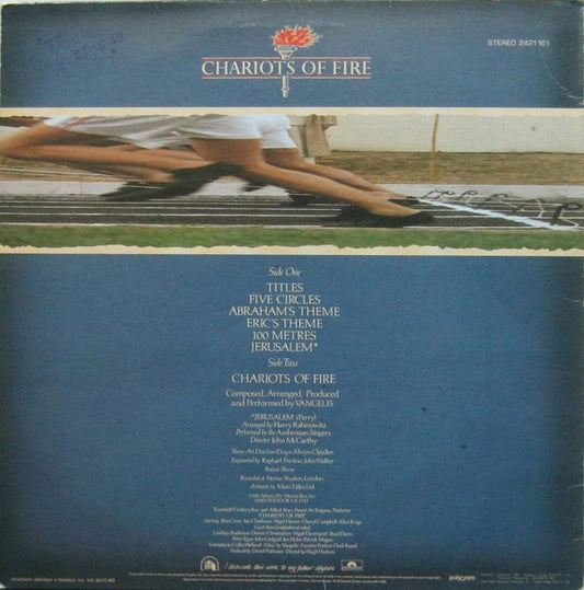 Vangelis : Chariots Of Fire (LP, Album)