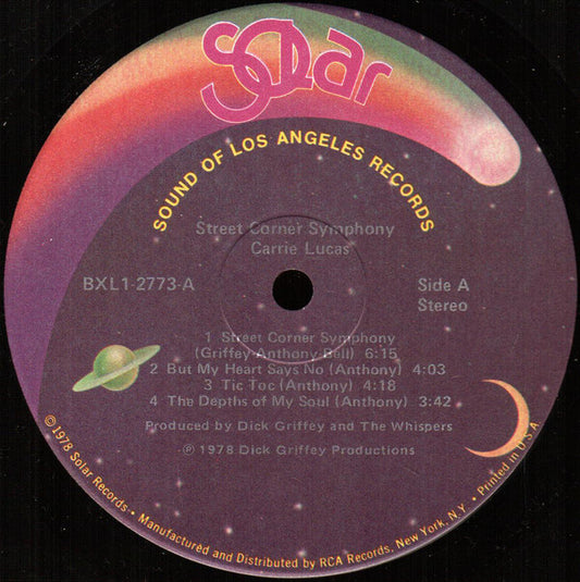 Carrie Lucas : Street Corner Symphony (LP, Album)