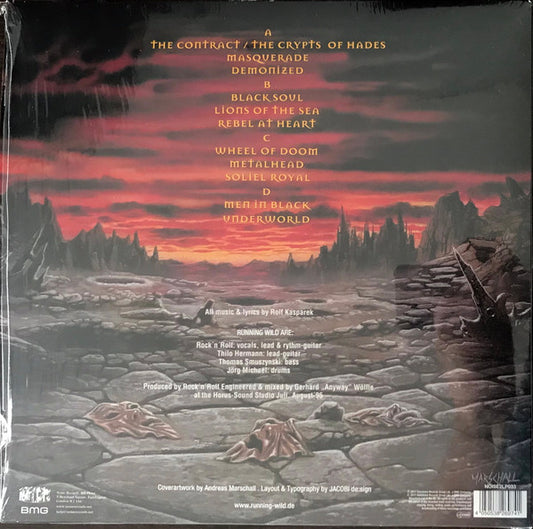 Running Wild : Masquerade (2xLP, Album, RE, RM)