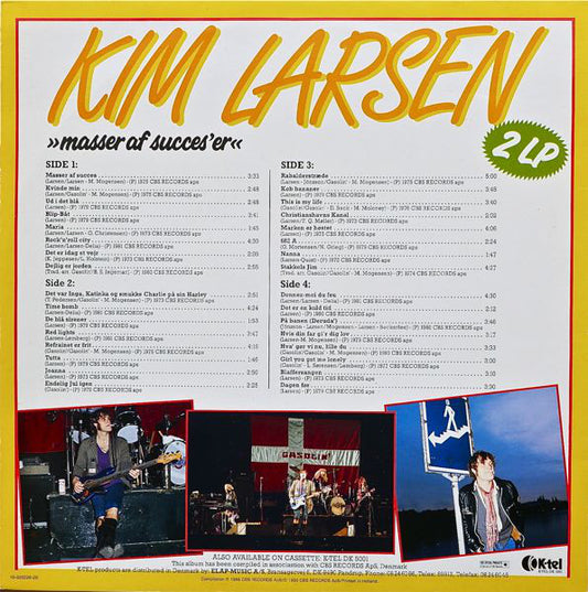 Kim Larsen : Masser Af Succes'er (2xLP, Comp)