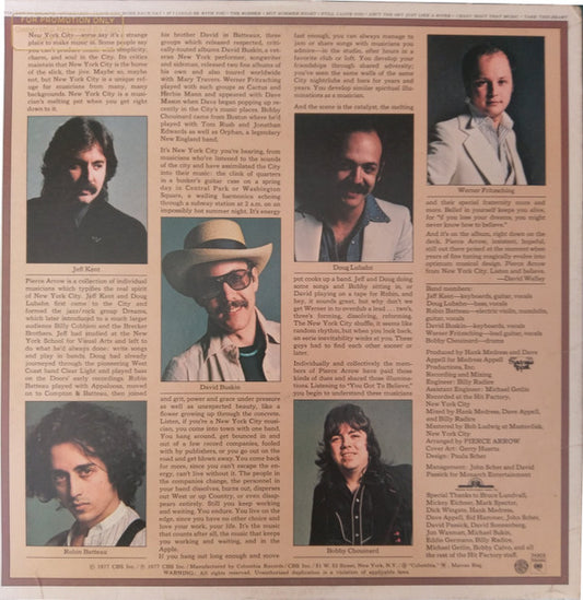 Pierce Arrow : Pierce Arrow (LP, Album, Pit)