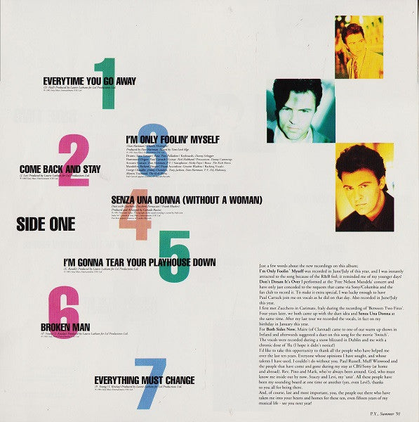 Paul Young : From Time To Time (The Singles Collection) (LP, Comp)