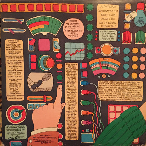 Dan Hartman - Instant Replay (LP) (Very Good Plus (VG+)) - Skanderborg Vinyl