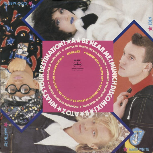 ABC : Be Near Me (Munich Disco Mix) (12", EP)