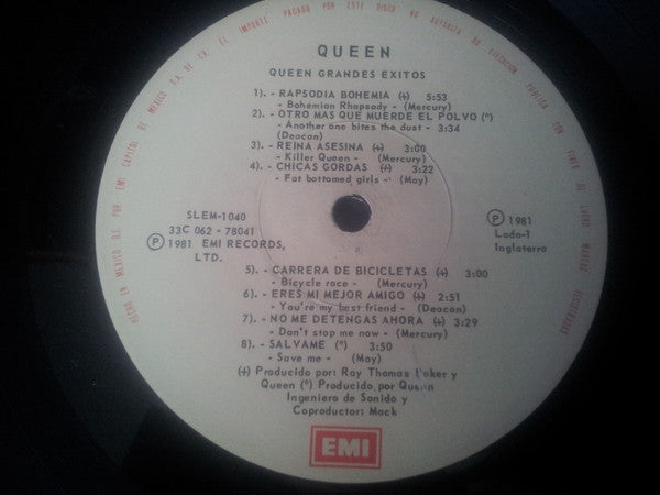 Queen : Greatest Hits (LP, Comp, RE)