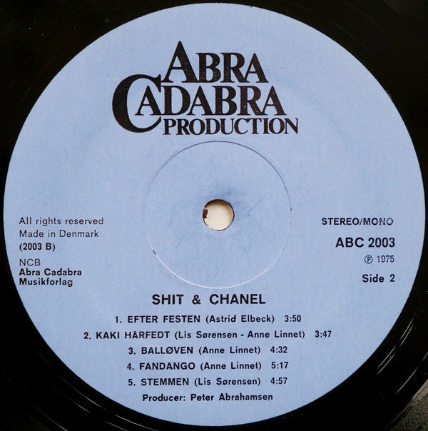 Shit & Chanel : Shit & Chanel (LP, Album)