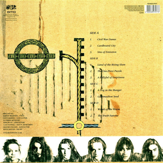 Skyclad : Prince Of The Poverty Line (2xLP, Album, Ltd, RE, RM, Mag + 10", Ltd, RM, Cle)