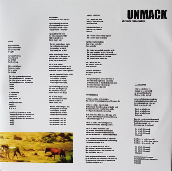 Unmack* : Vejen Hjem Fra Rocknroll (LP, Album, RE)
