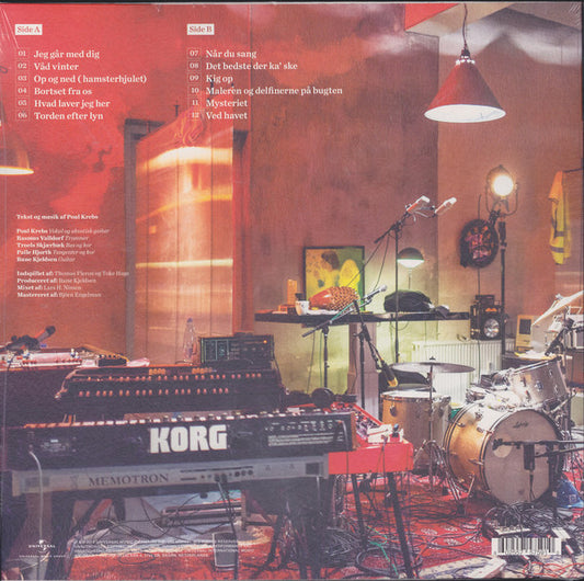 Poul Krebs : Maleren Og Delfinerne På Bugten (LP, Album)