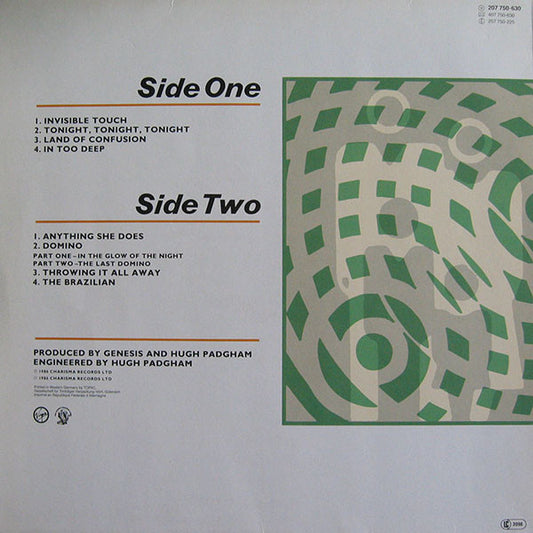 Genesis : Invisible Touch (LP, Album)