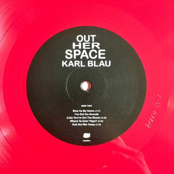 Karl Blau : Out Her Space (LP, Album, Ltd, Red)