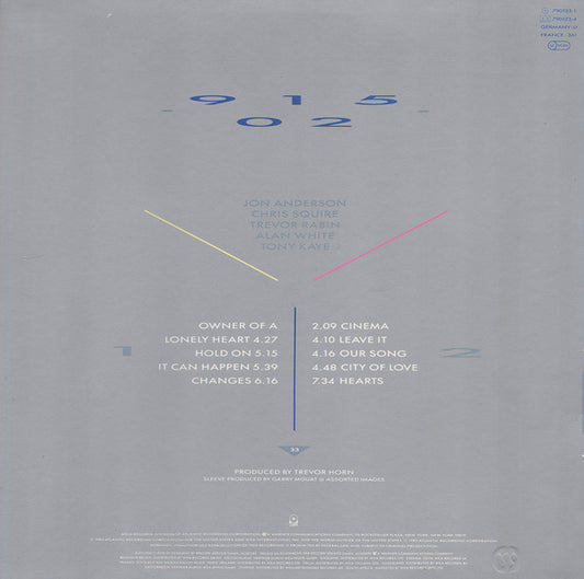 Yes : 90125 (LP, Album)