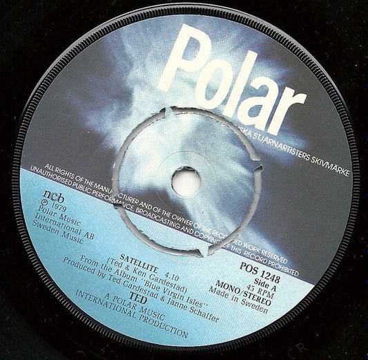 Ted Gärdestad : Satellite (7", Single, Pus)