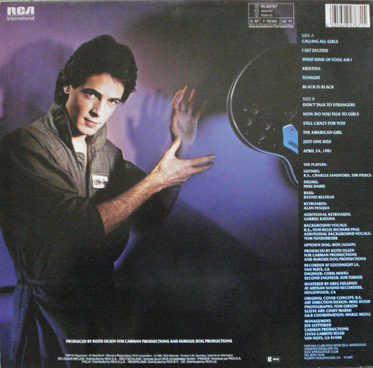 Rick Springfield : Success Hasn't Spoiled Me Yet (LP, Album, RE)