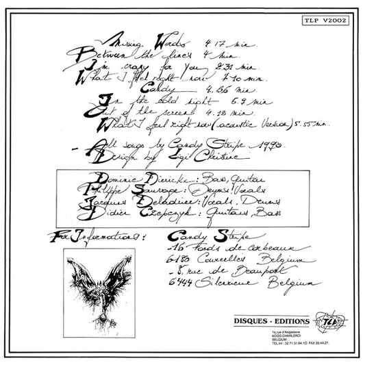 Candy Stripe : As Above So Below (LP, Album)