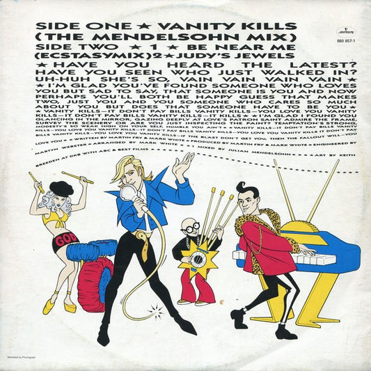 ABC : Vanity Kills (The Mendelsohn Mix) (12", EP)