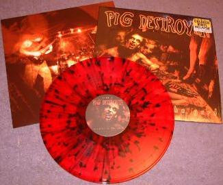 Pig Destroyer : Prowler In The Yard (LP, Album, Ltd, RE, Red)