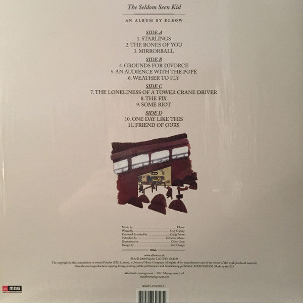Elbow : The Seldom Seen Kid (2x12", Album, RE, Opt)