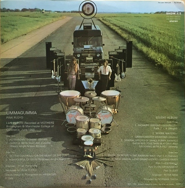 Pink Floyd : Ummagumma (2xLP, Album, RP, 2nd)