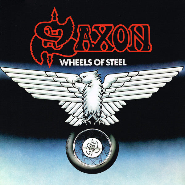 Saxon : Wheels Of Steel (LP, Album, Ltd, RE, Swi)