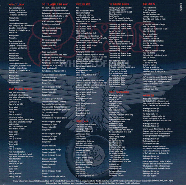 Saxon : Wheels Of Steel (LP, Album, Ltd, RE, Swi)
