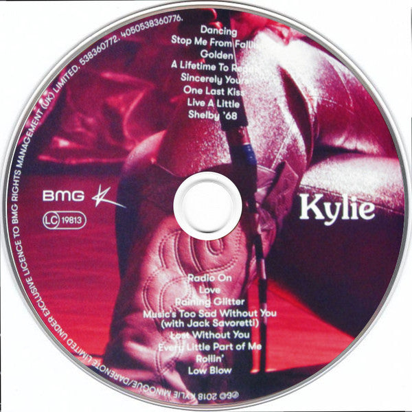 Kylie Minogue : Golden (LP, Album + CD, Album + Sup)