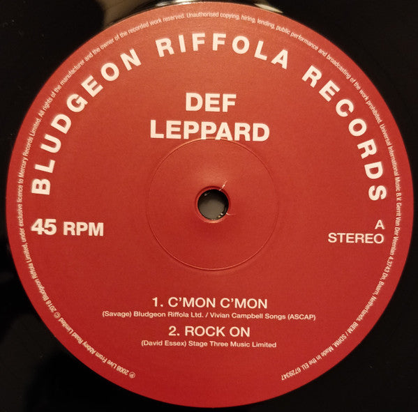 Def Leppard : Live At Abbey Road Studios (12", RSD)