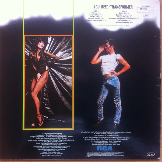 Lou Reed : Transformer (LP, Album, RE)