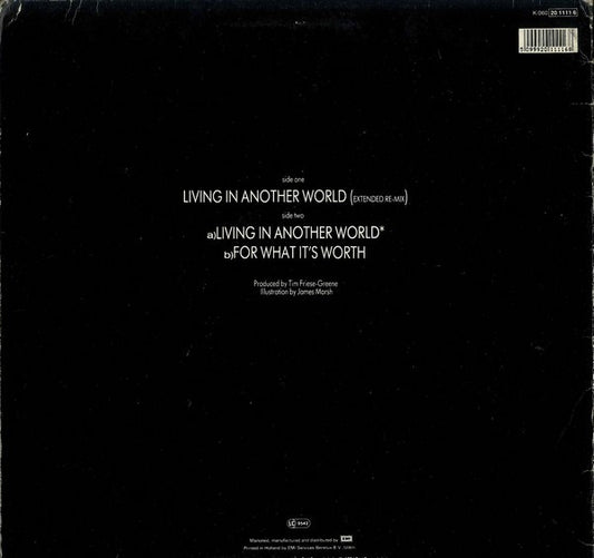 Talk Talk : Living In Another World (12", Maxi)