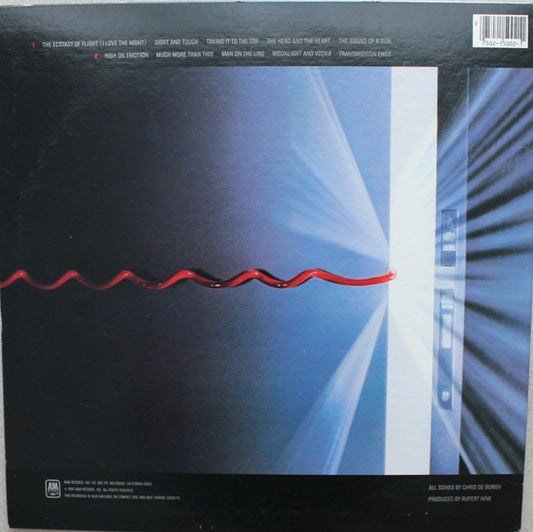 Chris De Burgh - Man On The Line (LP) (Very Good Plus (VG+)) - Skanderborg Vinyl