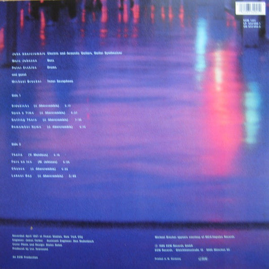 John Abercrombie, Marc Johnson (2), Peter Erskine And Guest Michael Brecker : Getting There (LP, Album)