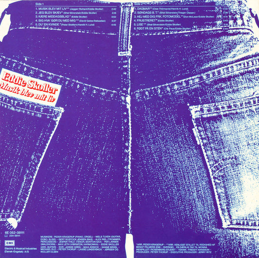 Eddie Skoller - Musik Blev Mit Liv (LP) (Very Good Plus (VG+)) - Skanderborg Vinyl