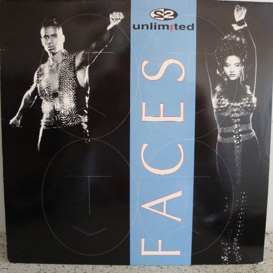 2 Unlimited - Faces (12") (Very Good Plus (VG+)) - Skanderborg Vinyl