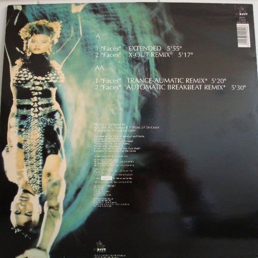 2 Unlimited - Faces (12") (Very Good Plus (VG+)) - Skanderborg Vinyl