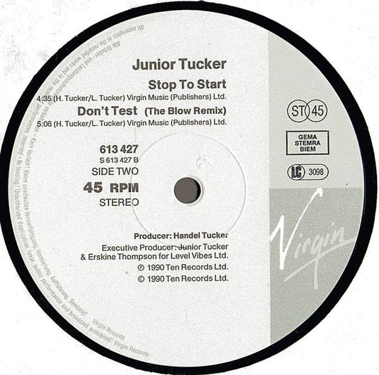 Junior Tucker : 16 (Into The Night) (12")