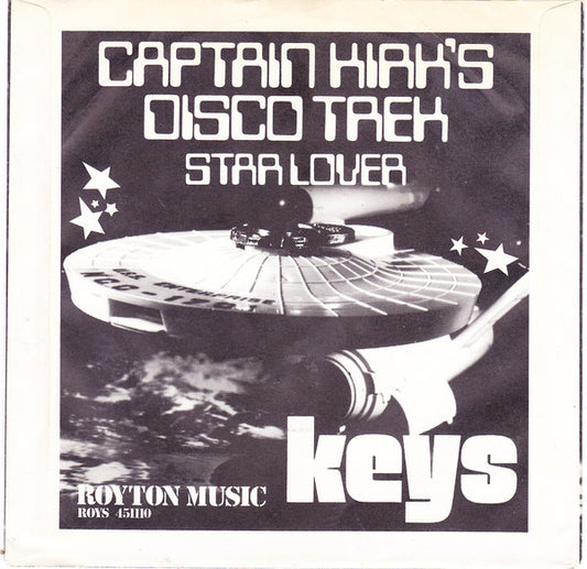 Keys (7) : Captain Kirk's Disco Trek (7", RP)