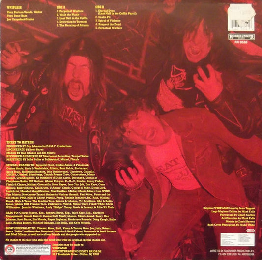 Whiplash (5) : Ticket To Mayhem (LP, Album)